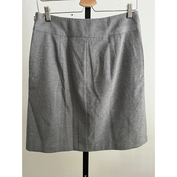 EUC The Limited Gray A-Line Skirt - Picture 2 of 7